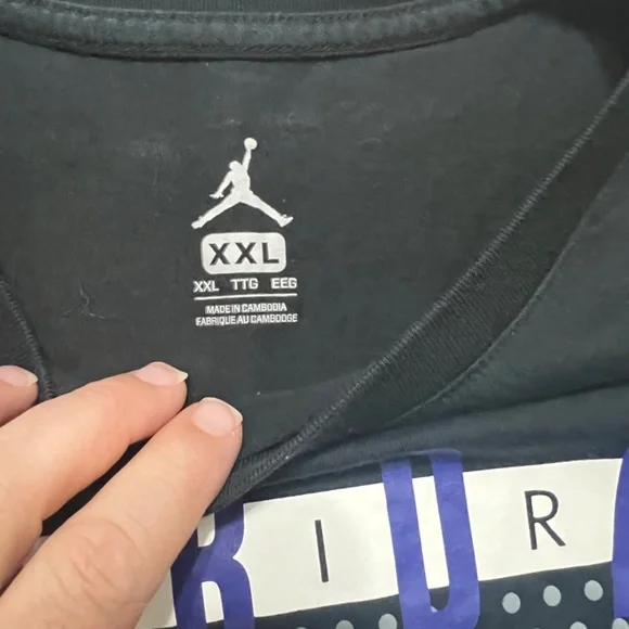 Jordan space jam high tops with shirt